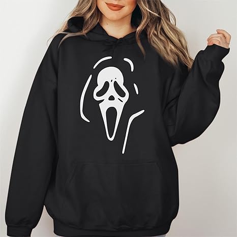 Basic Ghost Face Hoodie